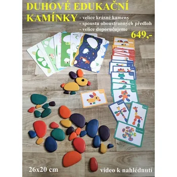 RC model auta DUHOVÉ EDUKAČNÍ KAMÍNKY