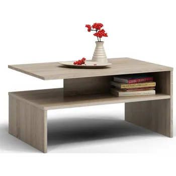 Konferenční stolek Topeshop Boston 45 x 90 x 60 cm dub sonoma