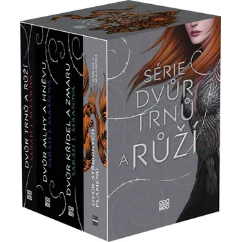 Dvůr trnů a růží - Sarah J. Maasová (2022, brožovaná, box 1-4)