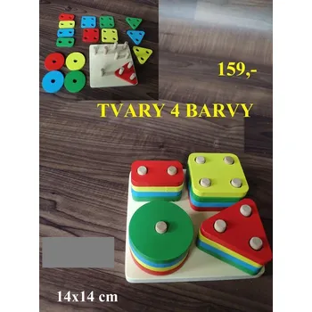 RC model auta TVARY 4 BARVY