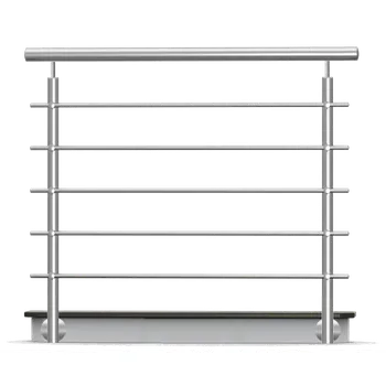 Zábradlí HK Zábradlí Nerezové rovné zábradlí 1000x1000mm KNRB5/1-2