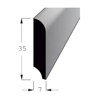 soklová lišta Podlahová lišta - P 3507 JS /pd