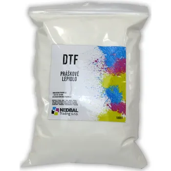 Průmyslové lepidlo Práškové lepidlo pro technologii tisku DTF transparentní (bílé) Balení: 1000 g