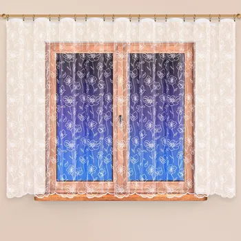 Záclona Janina obšití okrajů 160