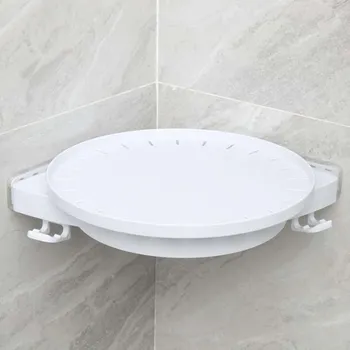 Koupelnový nábytek Verk 15936 otočná rohová police bílá