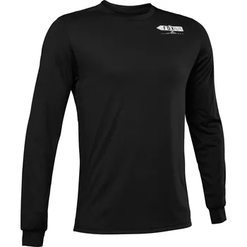 cyklistický dres FOX cyklo dres RANGER Drirelease LS black - S