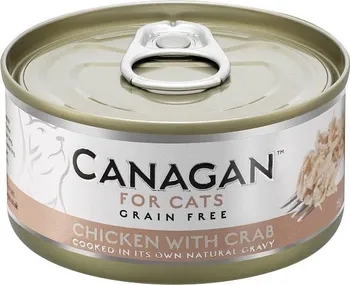 Krmivo pro kočku Canagan Cat konzerva Chicken/Crab 75 g