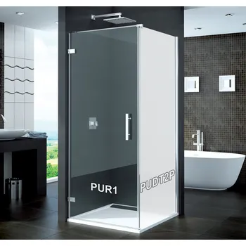 Sprchové dveře SanSwiss PUDT2P0701049 70 cm, chrom/satén