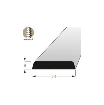 Stropní lišta Krycí lišta - K 7408 SM /240 nast.