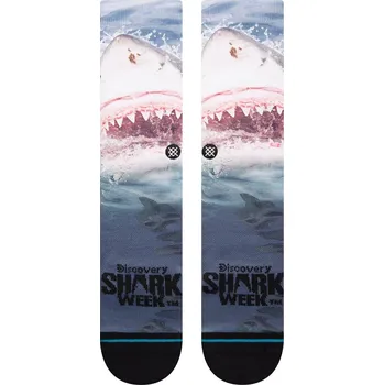 Pánská móda stance Ponožky pearly whites crew socks blue