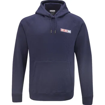 Pánská mikina Mikina CCM Born To Play Pullover Hoodie Youth True Navy Velikost: Youth M