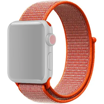 Řemínek na hodinky Řemínek pro Apple Watch Ultra 49mm / 46mm / 45mm / 44mm / 42mm - nylonový - oranžový