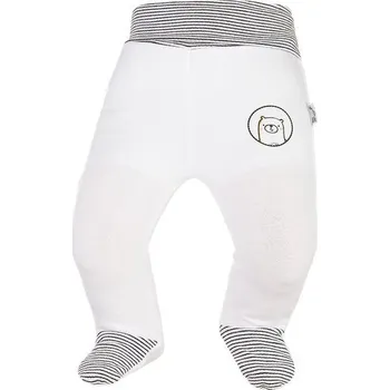 Dupačky LITTLE ANGEL Polodupačky smyk obrázek Outlast® - bílá/pruh bíločerný vel. 50