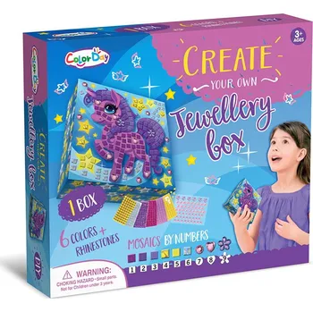 Šperkovnice Šperkovnice kreativní jednorožec 13 x 13 cm