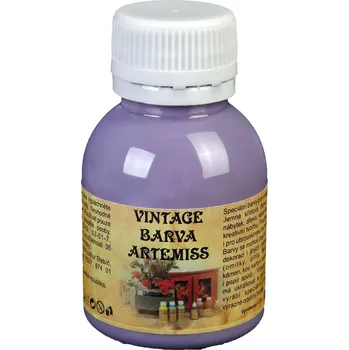 Výtvarná barva ARTEMISS Křídová vintage barva Vyberte velikost: 110g, Vyberte odstín: V41 fialová