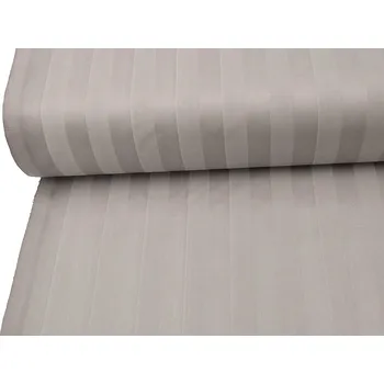 Mirtex Látka ATLAS-HOTEL 150/910 šedá 22mm hotelový pruh-148cm