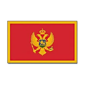 Vlajka PROMEX Vlajka Montenegro Černá Hora 90x150cm č.119
