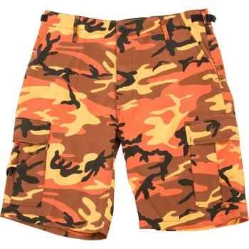 Pánské oblečení Bermudy BDU oranžové maskování Orange Camo MMB Vyberte velikost: S