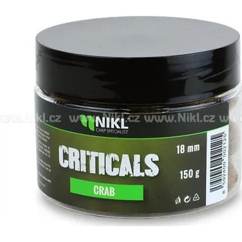 Návnadová surovina Karel Nikl Criticals boilie Crab 18 mm 150 g