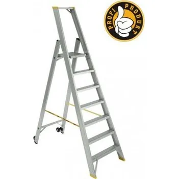 Žebřík Schůdky Al 9303 jednostr.3příčky FORTE 1x3