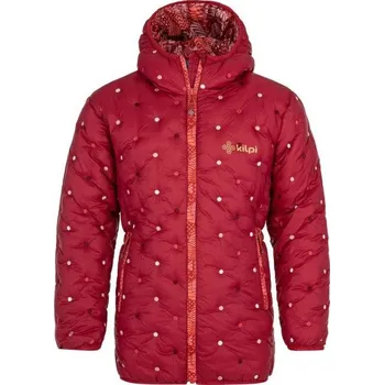 Dívčí bunda KILPI DAMIA-JG Tmavě červená 152
