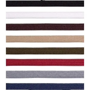 Tkaničky do bot Tkaničky Tobby 7mm ploché red