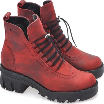 Dámská zimní obuv Barton 2257 červená, vel. 41