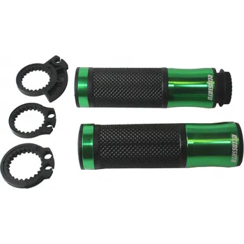 Chránič ruky pro motocykl ACCOSSATO Italy Univerzální gripy CNC od ACCOSSATO (pár) Barva: zelená