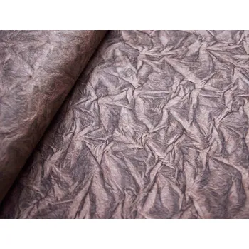 Umělecký papír Sapaimport Nepálský ruční papír Lokta - kůže hnědá batika 2 Velikost: 23x32 cm