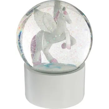 Atmosphera Sněžítko bílý jednorožec 10 cm