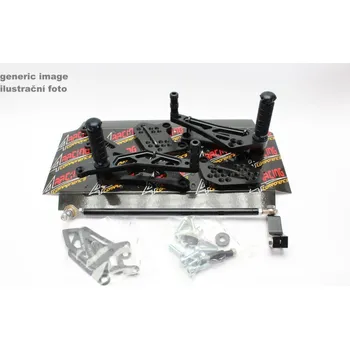 Sada stupaček reverzní řazení 4RACING PR028CR černá