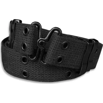 Opasek Opasek kalhotový dvouděrový (2děrový) černý Miltec