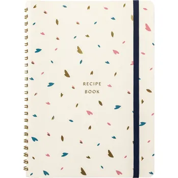 Busy B Zápisník na recepty 21,5 x 16 x 2 cm Cream Zápisník Busy B Zápisník na recepty 21,5 x 16 x 2 cm Cream