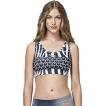 Sportovní podprsenka Horsefeathers Athletic Bra zebra S