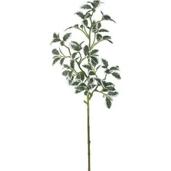 umělá květina Umělá mini větev fíkusu, v. 73 cm, zelená