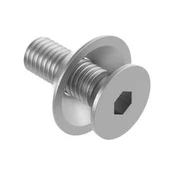 UMAKOV Kužeľová skrutka+kuž. podložka,M8, AISI316, SW=T40