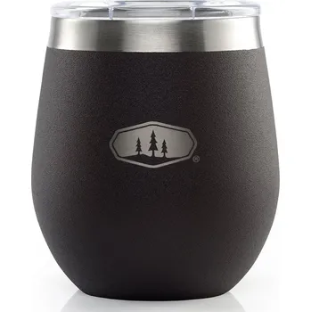 Kempingové nádobí GSI Outdoors párty kalíšek Glacier Stainless Glass 237ml Barva: espresso