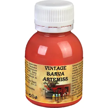 Výtvarná barva ARTEMISS Křídová vintage barva Vyberte velikost: 110g, Vyberte odstín: V65 cihlová