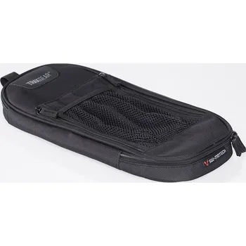 Zavazadlo na motocykl Vnitřní organizér do víka pro boční kufr SW-MOTECH TRAX ADV INNER LID BAG barva černá, 1 kus (vnitřní taška víka pro všechny boční kufry TRAX ADV, velikost: 40,0 x 19,0 x 5,0 cm)
