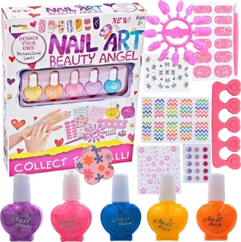 MalPlay Nail Art Beauty Angel sada pro péči o dětské nehty