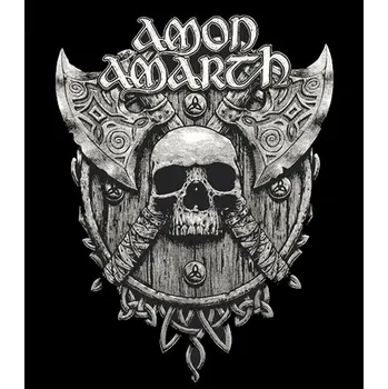 Nášivka nášivka na záda, zádovka Amon Amarth - skull and axes