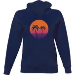 Dámská mikina s kapucí s potiskem Relax u moře dámské