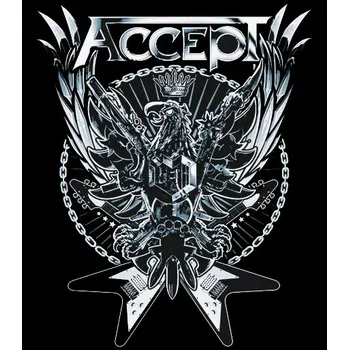 Nášivka nášivka na záda, zádovka Accept - logo