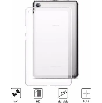 Pouzdro na tablet Silikonový Obal Na Huawei M5 8,4 Barva: Transparentní