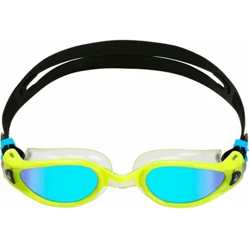 Plavecké brýle Plavecké brýle Aqua Sphere KAIMAN EXO titan. zrcadlová skla modrá - žlutá