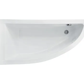 Vana Besco Akrylátová asymetrická vana Praktika 140x70 (150x70) Barva: Bílá, Rozměry (cm): 140x70, Orientace: Levá