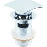 Hydroland Umyvadlová výpusť čtvercová s přepadem HYD K.KKD-KW Click-Clack čtverec