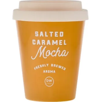 Svíčka DW HOME Vonná svíčka ve skle Salted Caramel Mocha, střední
