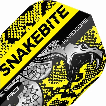 Red Dragon Letky Peter Wright Snakebite Hardcore - Coiled Yellow RF6568