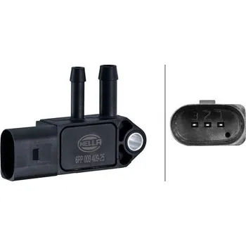 Autoelektrika Senzor, tlak výfukového plynu HELLA 6PP 009 409-251